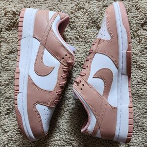 Wmns Nike Dunk Low Rose Whisper Brand New Sz 8